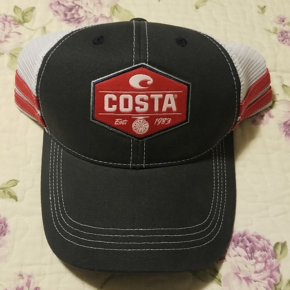 Costa Reel Trucker adjustable baseball cap